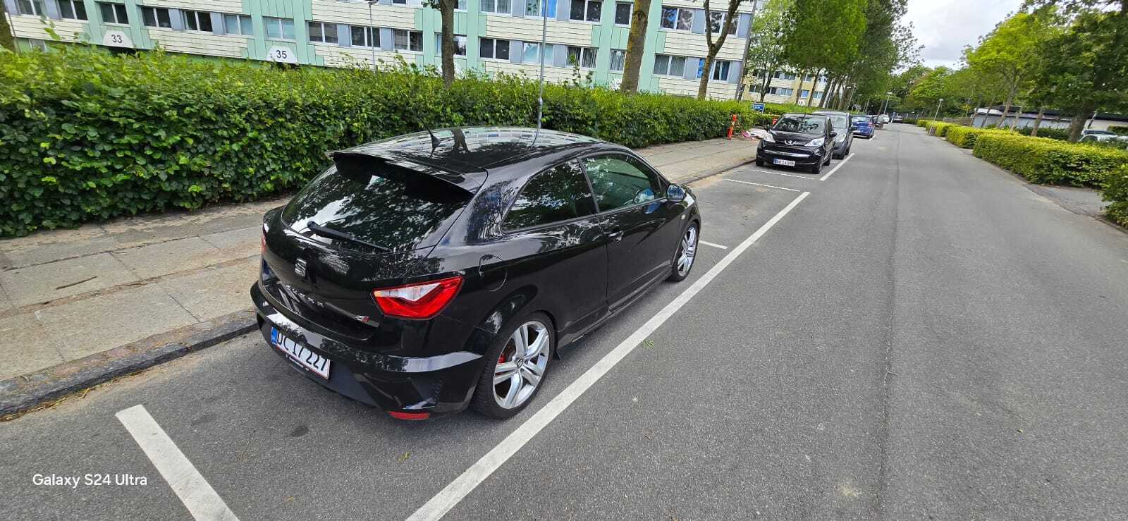 Sort Seat Ibiza fra 2016