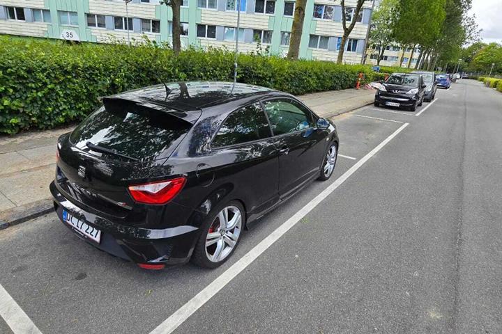 Sort Seat Ibiza fra 2016