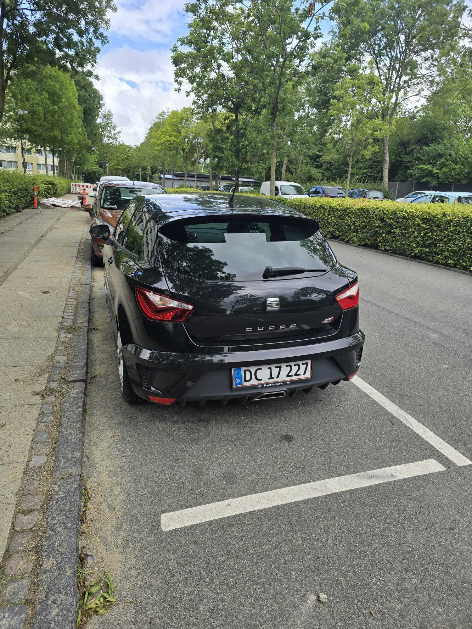 Sort Seat Ibiza fra 2016