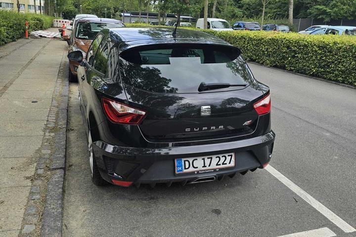 Sort Seat Ibiza fra 2016