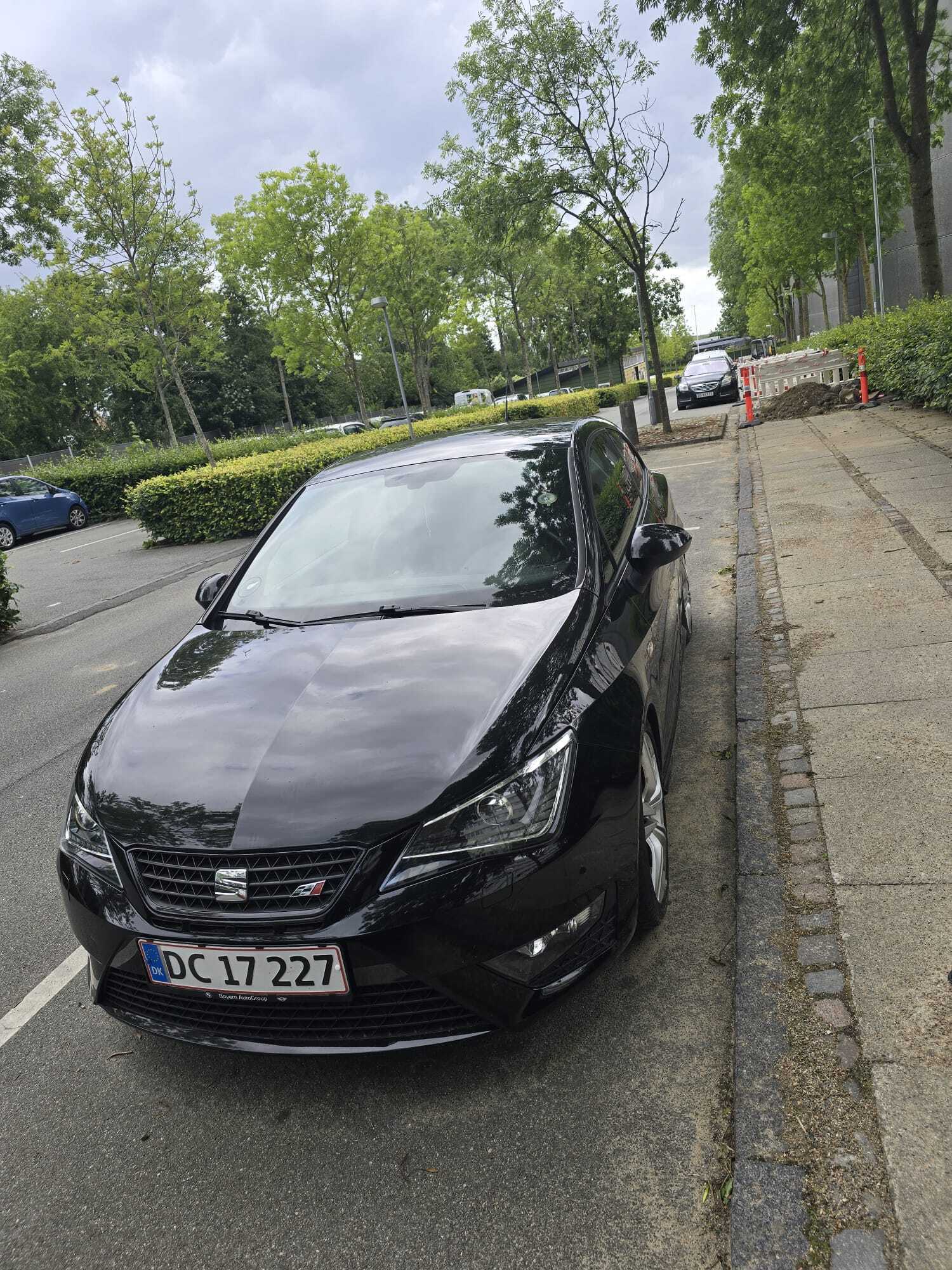 Sort Seat Ibiza fra 2016