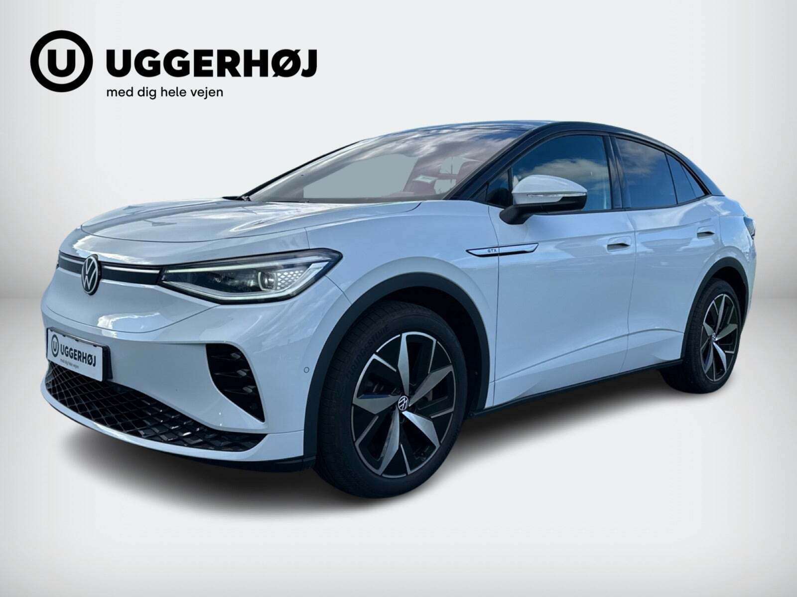 Hvid VW ID.5 fra 2022 set udefra