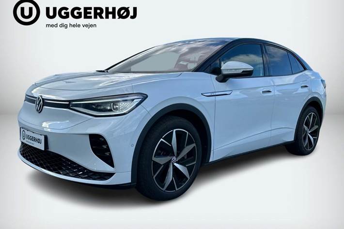 Hvid VW ID.5 fra 2022 set udefra