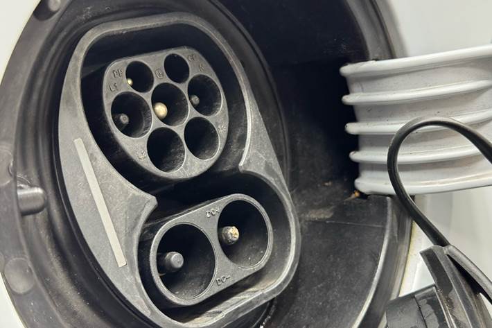 Hvid VW up fra 2017 set udefra