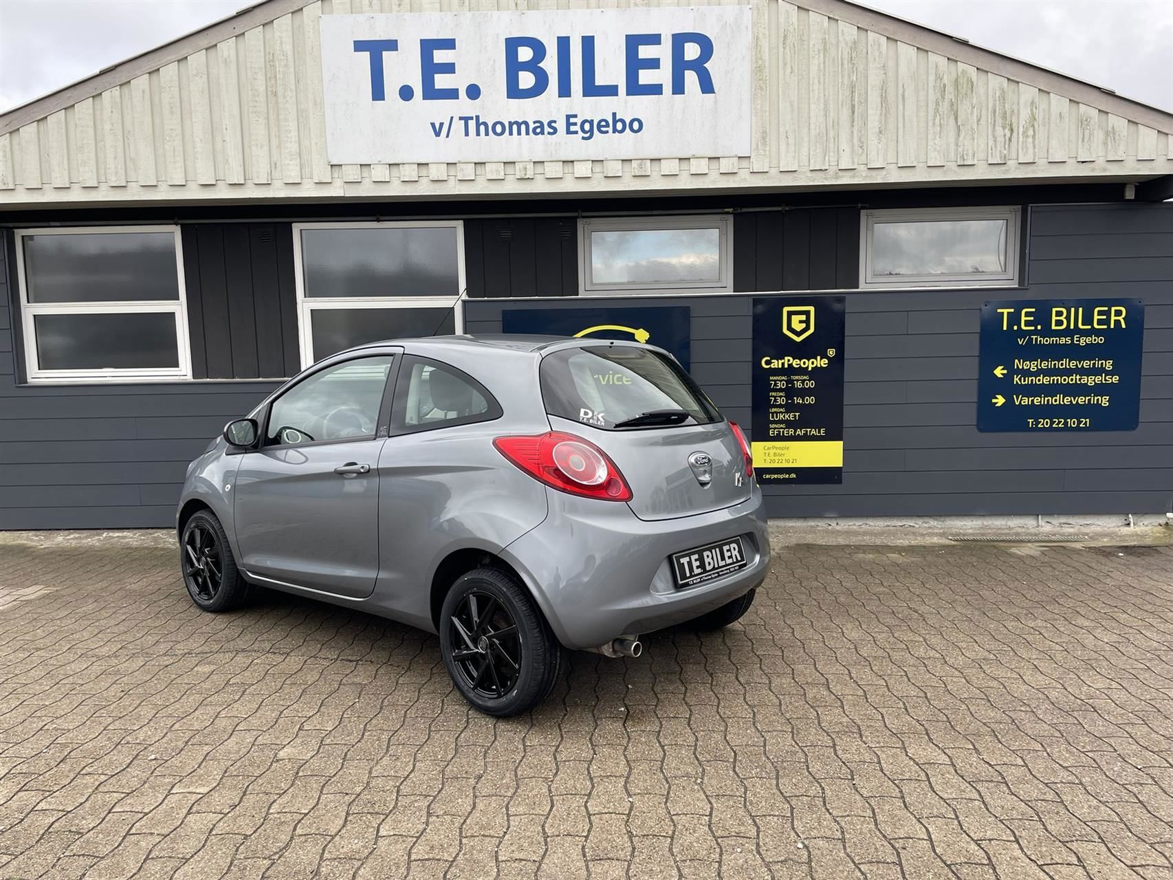 Grå Ford Ka fra 2016