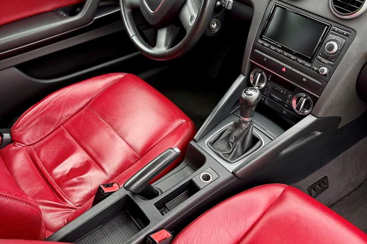 Hvid Audi A3 fra 2009