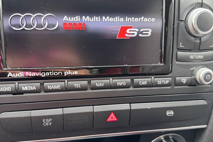 Hvid Audi A3 fra 2009