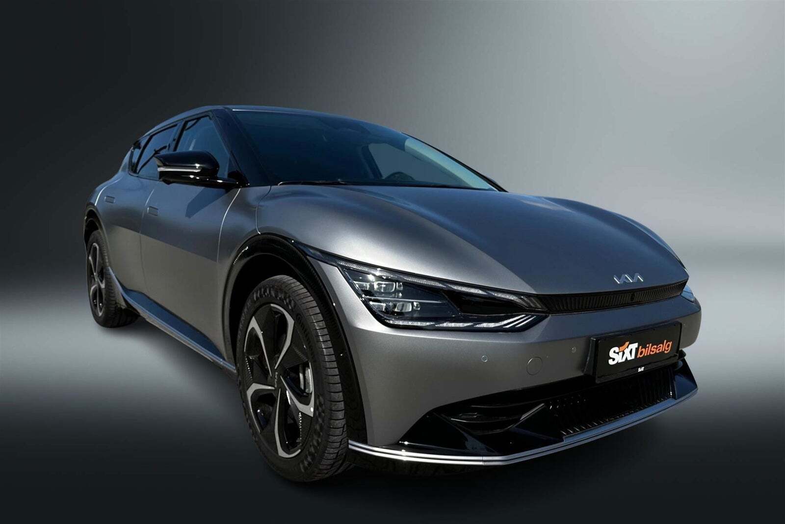 Grå Kia EV6 fra 2024