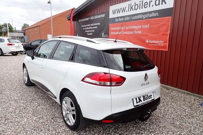 Hvid Renault Clio IV fra 2019