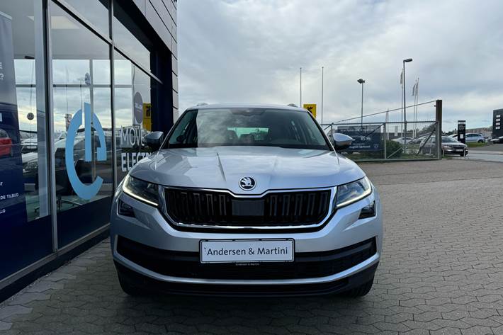 Sølv Skoda Kodiaq fra 2019