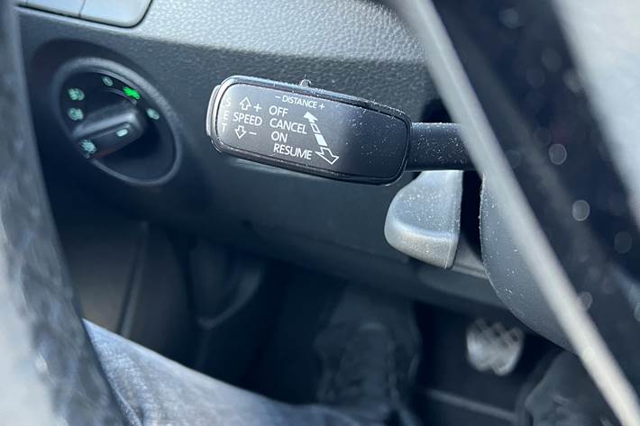 Hvid Skoda Fabia fra 2020