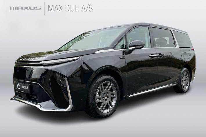 Sort Maxus Mifa 9 fra 2024 set udefra