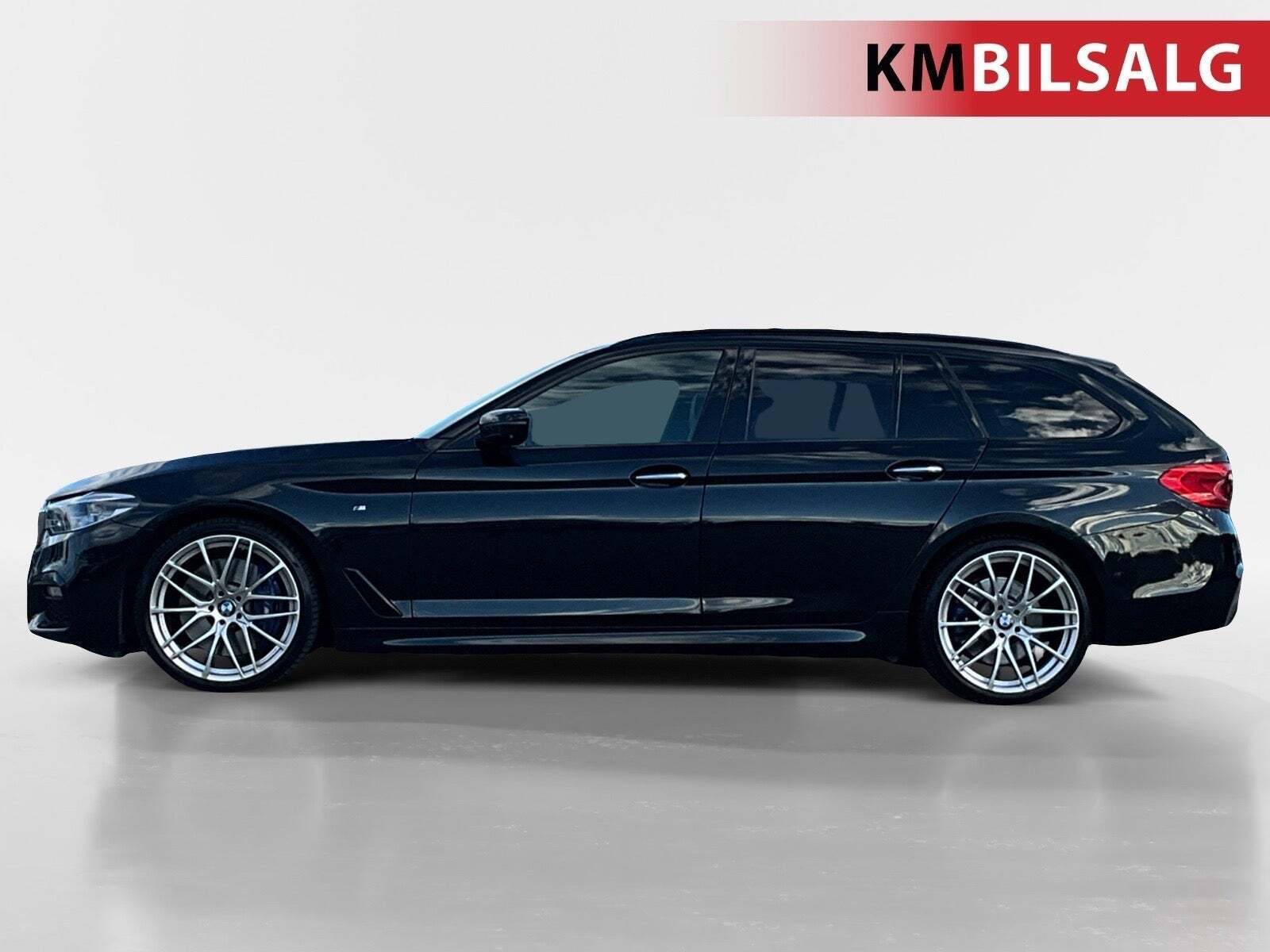 Sort BMW 540d fra 2017