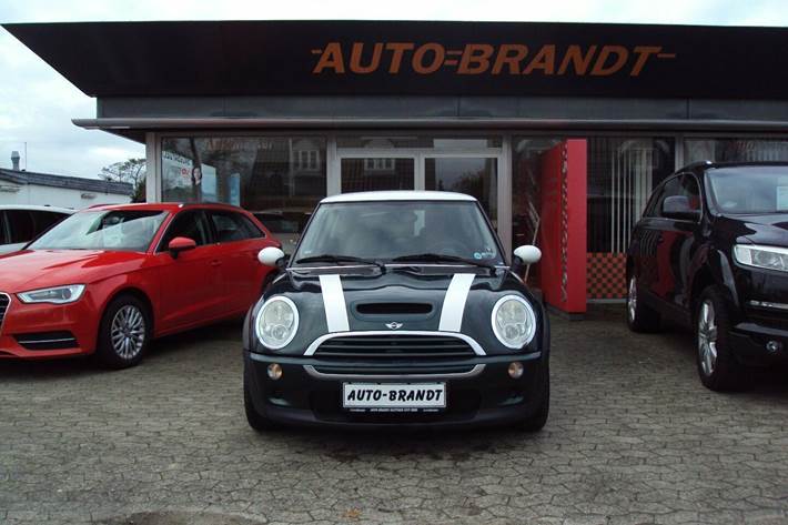Grøn Mini Cooper S fra 2006