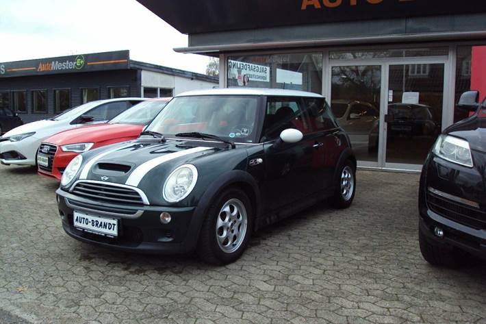 Grøn Mini Cooper S fra 2006