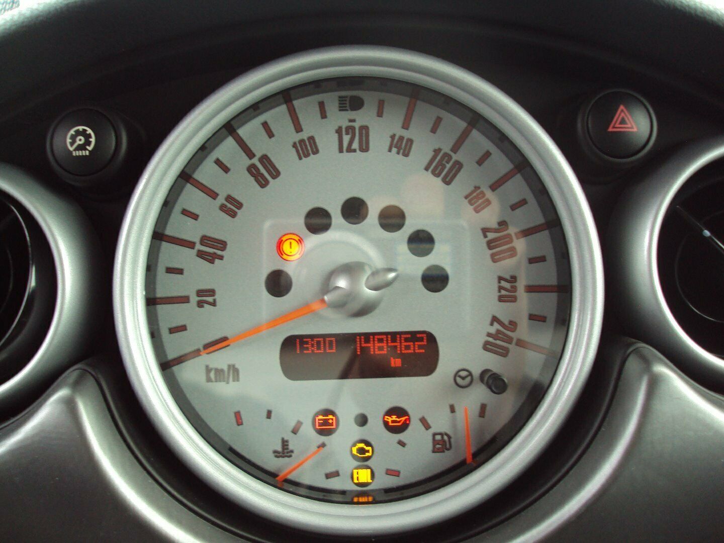 Grøn Mini Cooper S fra 2006