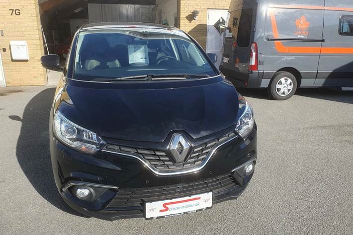 Sort Renault Scenic IV fra 2018 set udefra