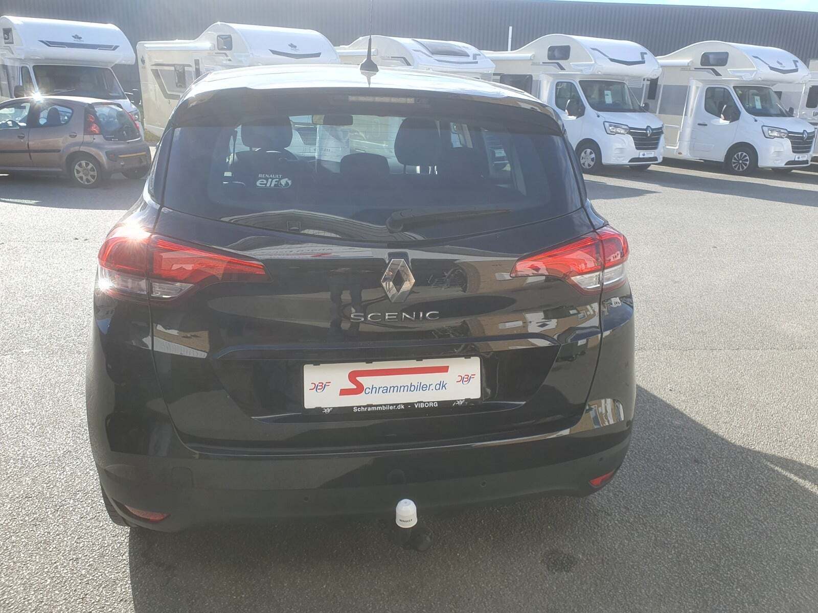Sort Renault Scenic IV fra 2018 set udefra