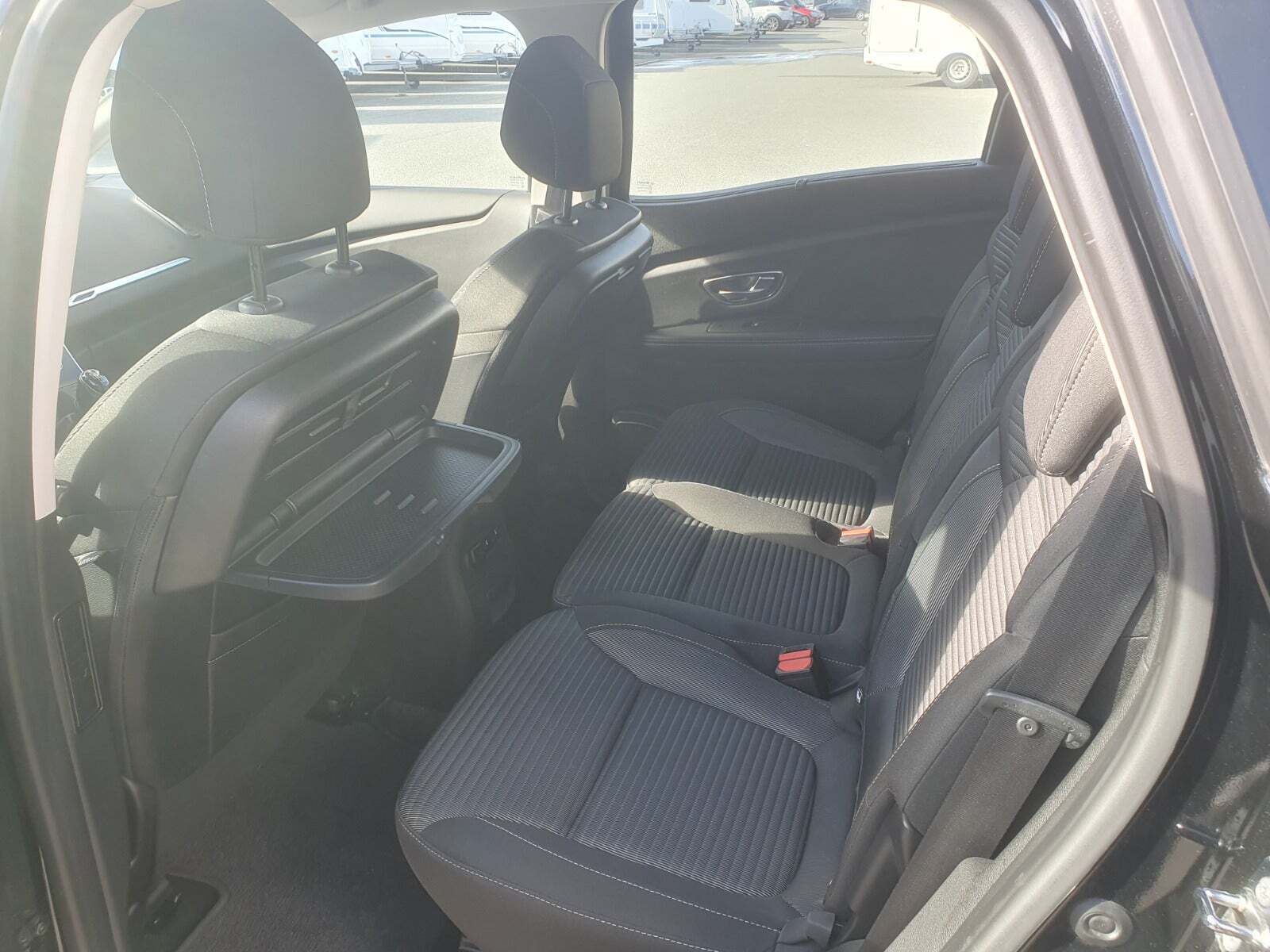 Sort Renault Scenic IV fra 2018 set indefra