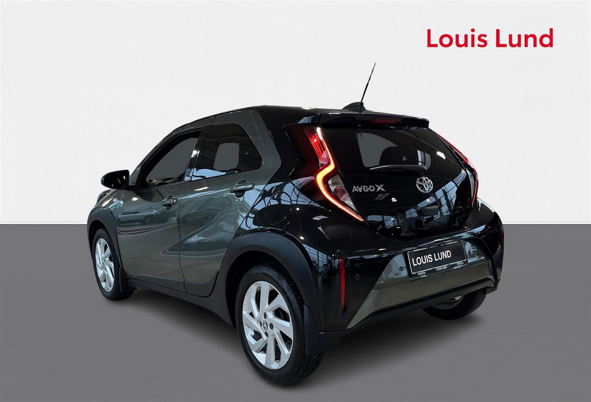 Grøn Toyota Aygo X fra 2022