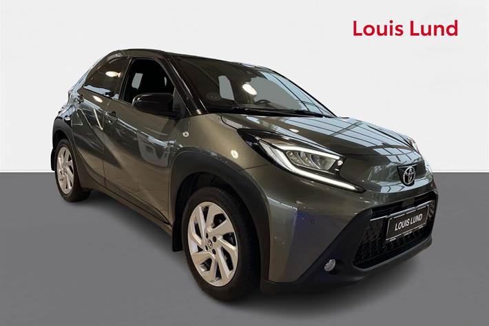 Grøn Toyota Aygo X fra 2022