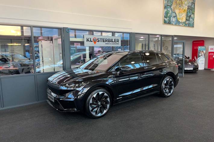 Sort Skoda Enyaq fra 2022