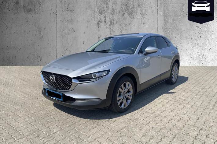 Grå Mazda CX-30 fra 2019