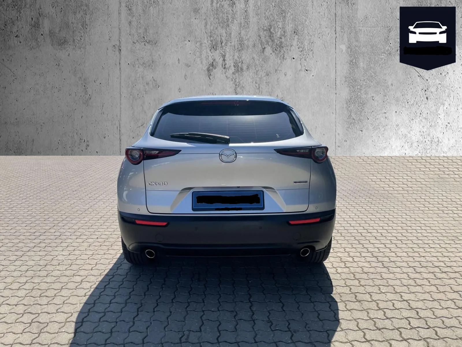 Grå Mazda CX-30 fra 2019