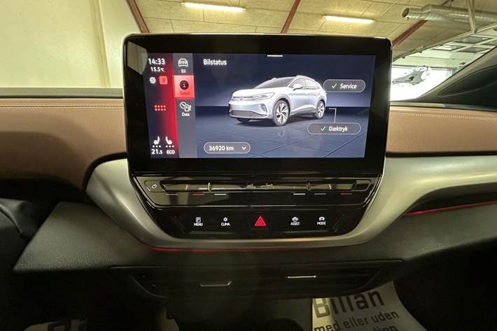 Grøn VW ID.4 fra 2021