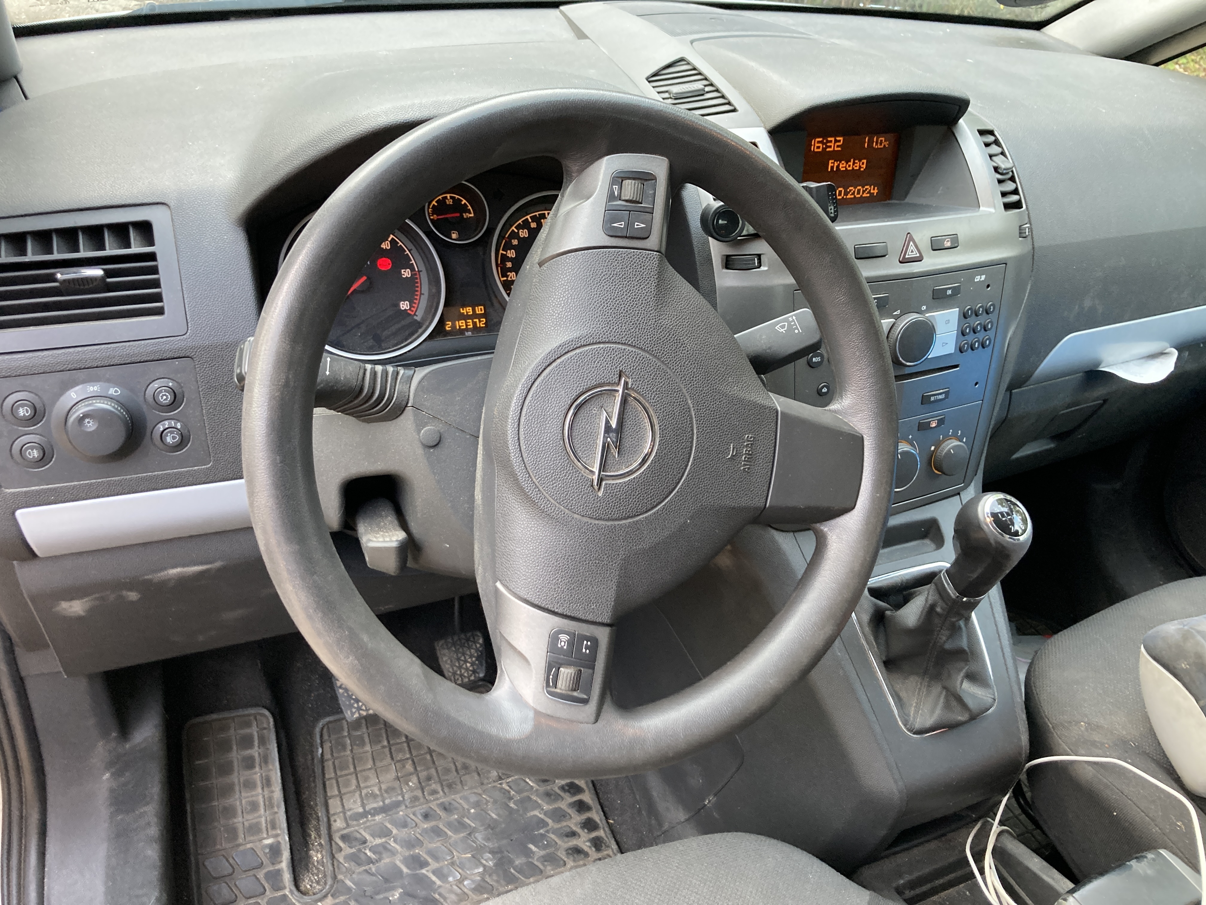 undefined Opel Zafira fra 2008