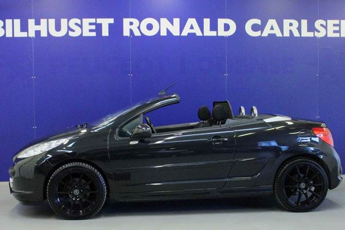 Sort Peugeot 207 fra 2008