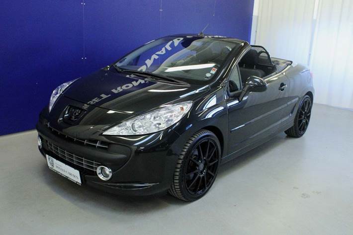 Sort Peugeot 207 fra 2008