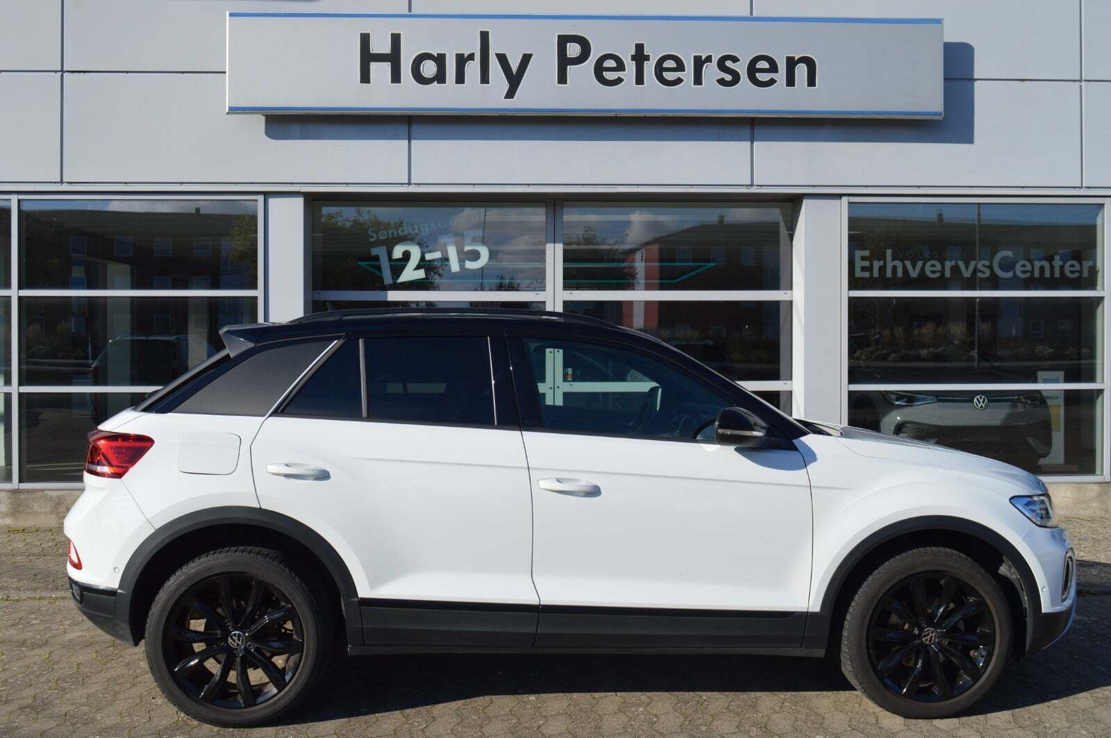 Hvid VW T-Roc fra 2023