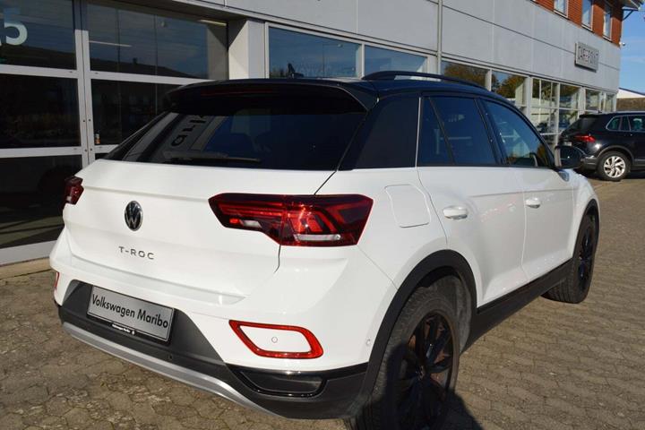 Hvid VW T-Roc fra 2023