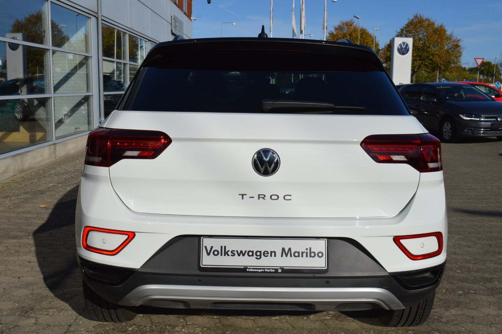 Hvid VW T-Roc fra 2023