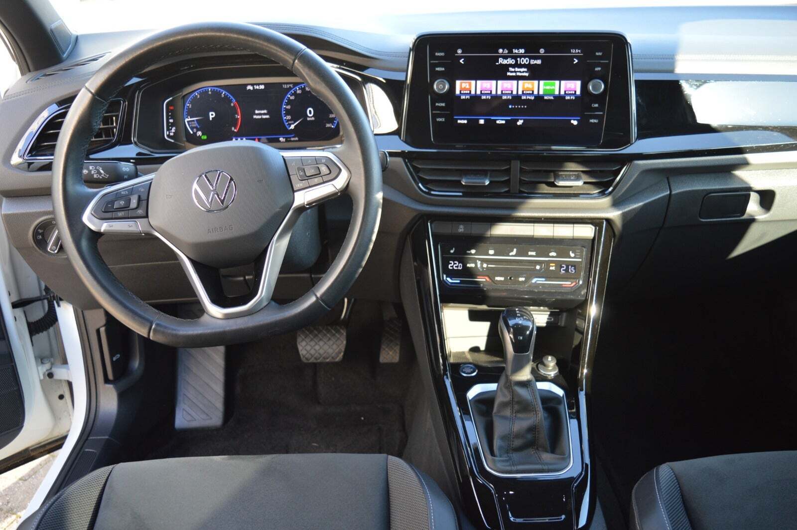 Hvid VW T-Roc fra 2023