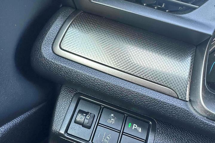 Hvid Honda Civic fra 2017