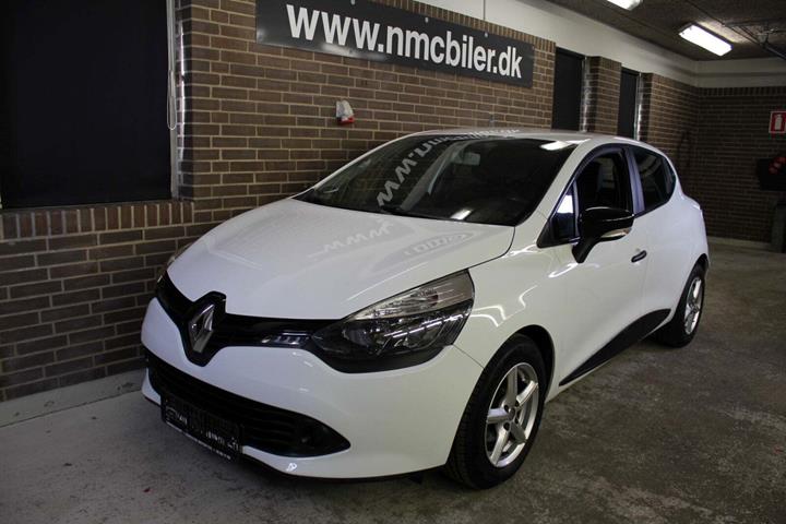 Hvid Renault Clio IV fra 2014