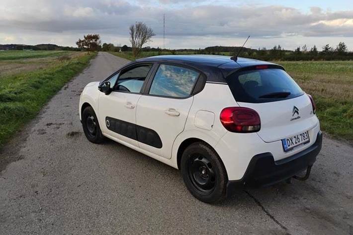 Hvid Citroën C3 fra 2017