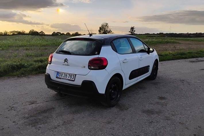Hvid Citroën C3 fra 2017