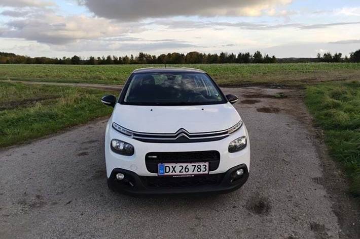Hvid Citroën C3 fra 2017