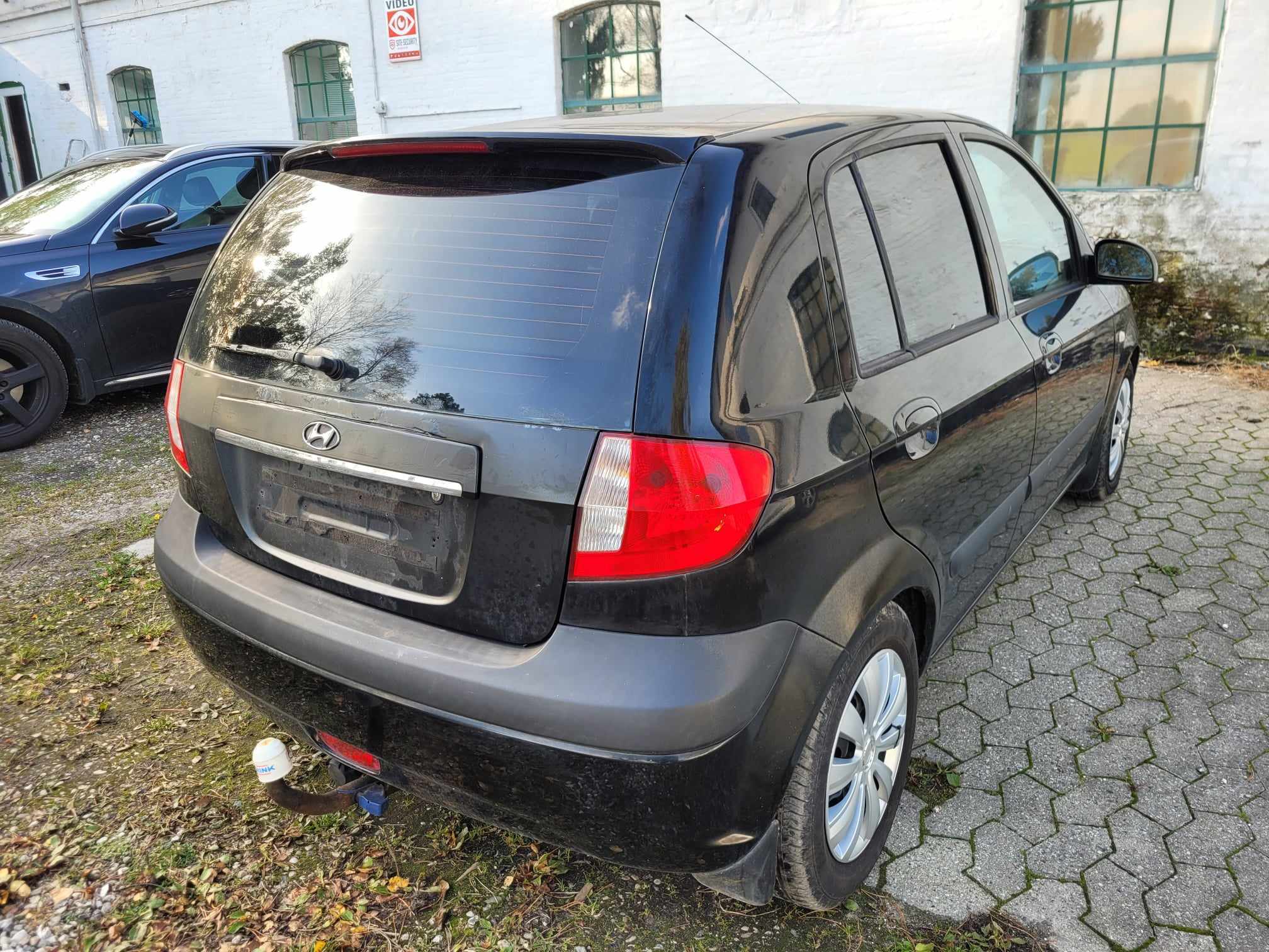 Sort Hyundai Getz fra 2006