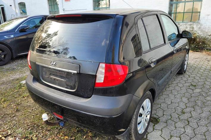 Sort Hyundai Getz fra 2006