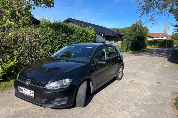 Sort VW Golf fra 2015