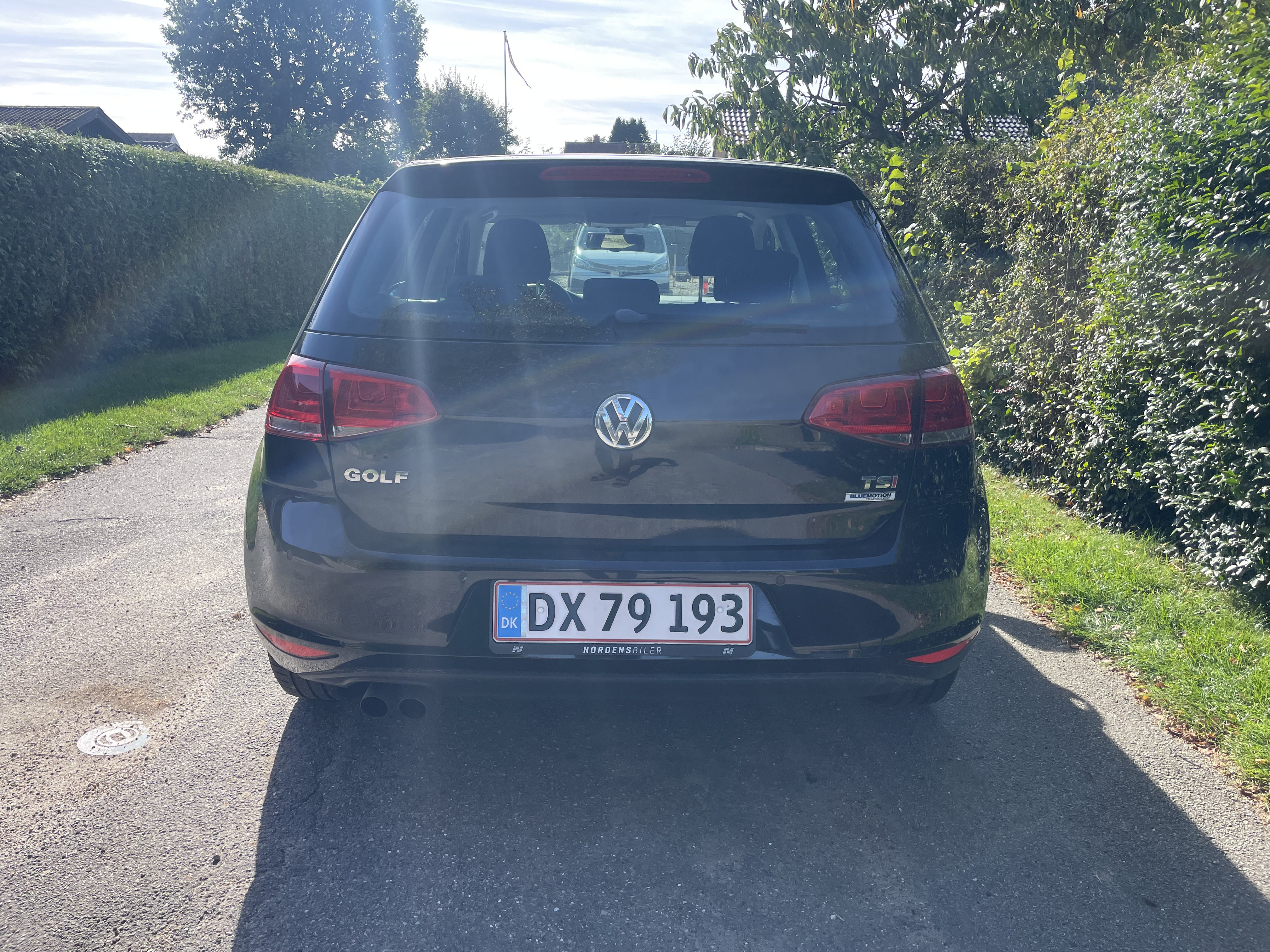 Sort VW Golf fra 2015