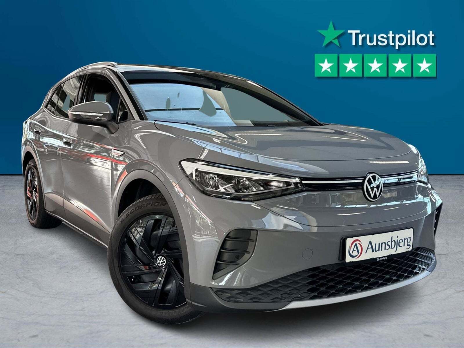 Grå VW ID.4 fra 2022