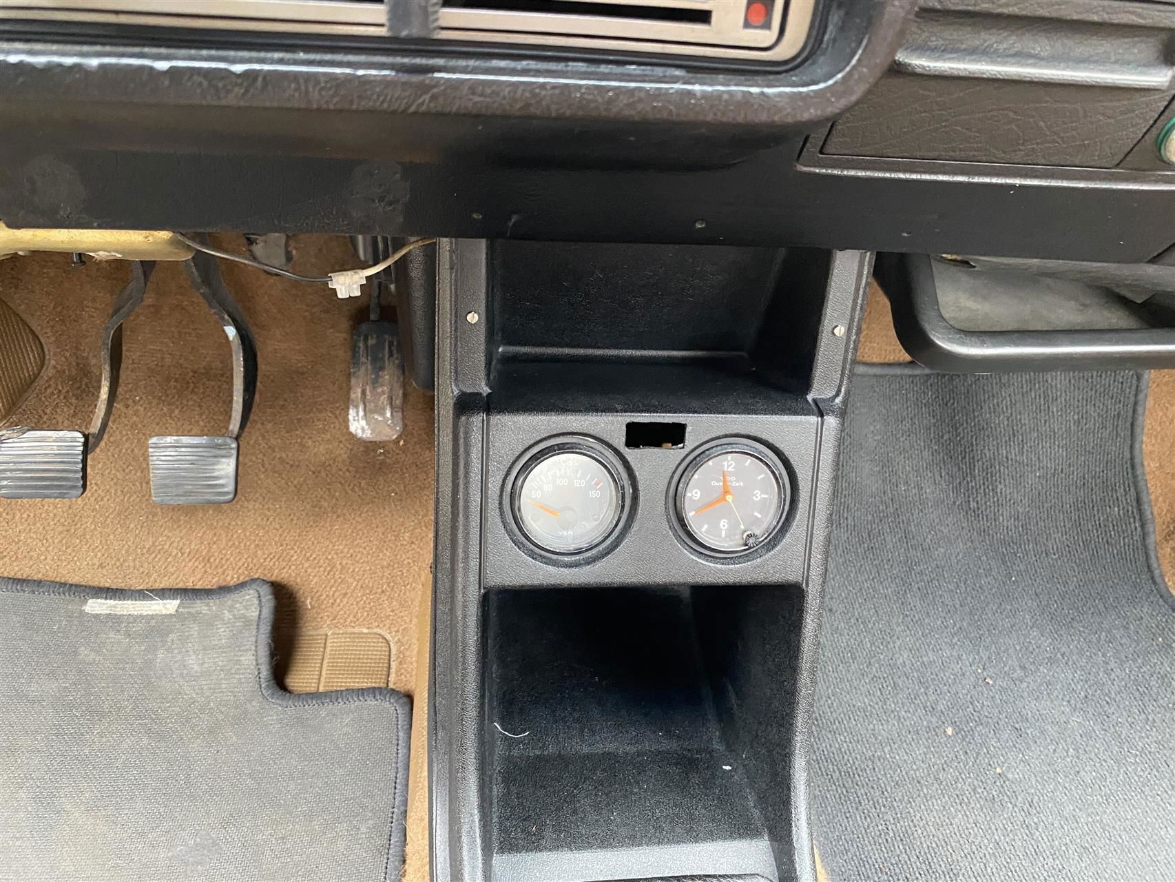 Bronze VW Scirocco fra 1979 set indefra