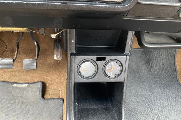 Bronze VW Scirocco fra 1979 set indefra
