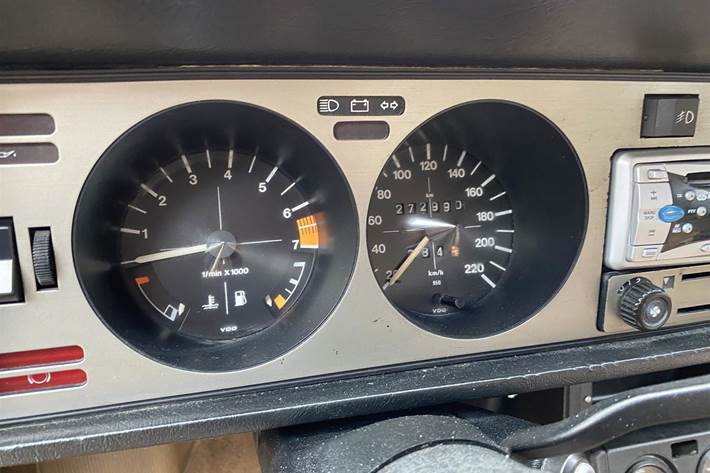 Bronze VW Scirocco fra 1979