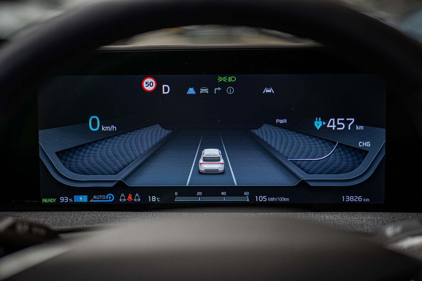 Grå Kia EV6 fra 2023